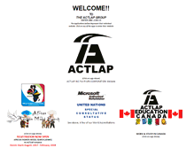 Tablet Screenshot of actlap.com
